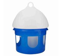 Comedero y Bebedero automático para pájaros |Gran Capacidad de 6,5 litros con Percha giratoria de 360° |Evite la impureza y el sobrecalentamiento de pájaros/Palomas/Palomas (6.5L)