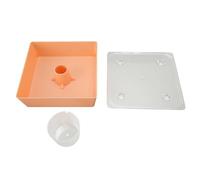 Comederos acrílicos para colibríes para Exteriores, comedero Superiore para Colmena, comedero Cuadrado de Agua para Apicultura para Abejas, Moderna estación de Bebida