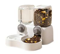 Comederos automáticos para Gatos | 1300 ml Gran Capacidad autoalimentación a Prueba de Polvo | dispensador de alimento y Bebedero | para Gatito Cachorro Transportín Jaula Suelo Pared Hogar Tienda De