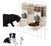 Comederos Automáticos para Gatos Comederos Automáticos Colgantes para Mascotas Y Dispensador De Agua 1l Gran Capacidad Dispensador De Alimentos para Animales Pequeños Accesorios para Jaulas
