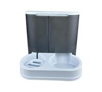 Comederos automáticos para perros pequeños y gatos, doble tazón, dispensador de agua, vajilla para mascotas