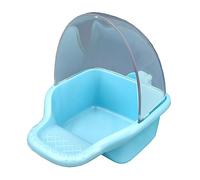 Comederos colgantes para pájaros para jaula de gran capacidad, contenedor de alimentos para cacatúas y conur