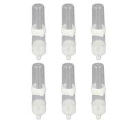 Comederos de Agua de la Jaula de Aves, Comederos para Colgar Colgantes de Pájaros de Mascotas 6 Pcs Automáticos Profesionales para Aves (150 ml)