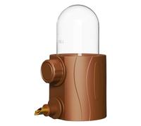 Comederos de agua para loros para jaula, separadores automáticos, comederos de agua para loros, suministros de alimentación, bebedero, botella de vacío segura para mascotas, para pinzones y canarios