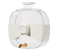 Comederos de agua para pájaros de gran capacidad de 450 ml, diseño de pin de disparo a prueba de fugas para periquitos, tortolitos, accesorios de jaula de cacatúas