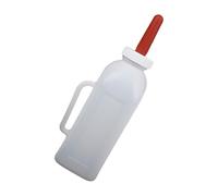 Comederos de leche de ternera de 1 a 5 litros con tetina y mango de alimentación cómodo, suministros de alimentación de ganado, soportes para biberones, cómodo pezón