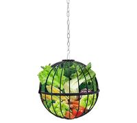 Comederos de Pollo Colgantes, dispensador de Alimentos de Metal de Altura Ajustable para gallina, de Pollo de Metal Colgante, para gallinero de Granja, Jaula al Aire Libre, Pato, codorniz