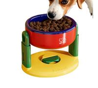 Comederos Elevados para Gatos - para Mascotas De Altura Ajustable, Plato Elevado, Estación De Alimentación Ergonómica con Bordes Redondeados Y, Colocación Firme | Adecuado para Perros
