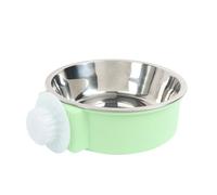 comederos para Mascotas, Cuencos for Perros y Gatos, Cuenco de Comida for Mascotas, Cuenco Colgante de Acero Inoxidable Desmontable for Comida y Agua for Perros pequeños y Gatos.(L)