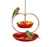 Comederos para Pájaros Decorativo Corazón Doble Capa para Jardín