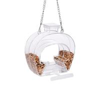 Comederos para - para agua de acrílico con soporte para posarse | Estación de siembra transparente para exteriores, suspendida para pinzones Cockatiel Bluebirds Parrocchetto Ba