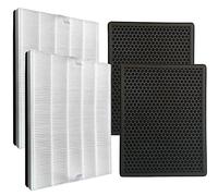 Comedes Juego de filtros para AC2889, AC2887, AC2882 y AC3829 purificadores de Aire con Philips |Filtro HEPA y carbón Activo, utilizable en Lugar de FY2422 y FY2420 (2)