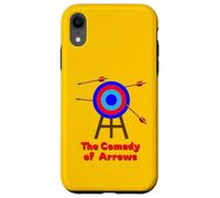 Comedia Flechas Shakespeare Juego de Palabras Título Humorous Mime Carcasa para iPhone XR