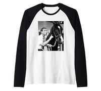 Comediante Norman Wisdom & Nellie The Horse The Early Bird Camiseta Manga Raglan