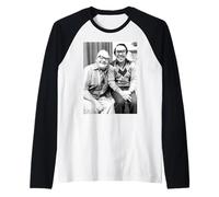Comediantes Ronnie Barker & Ronnie Corbett Los Dos Ronnies Camiseta Manga Raglan