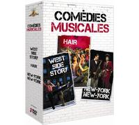 Comédies musicales - Coffret 3 films : West Side Story + Hair + New York, New York [Francia] [DVD]