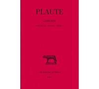 Comédies, tome 6 : Pseudolus, Rudens, Stichus (Collection Des Universites De France: Latine, 92)