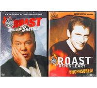 Comedy Central Roast of William Shatner , Comedy Central Roast of Denis Leary : Unrated Editions - 2 Pack Gift Set