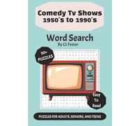 Comedy TV Shows 1950's to 1990's Word Search Puzzle Book