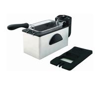 Comelec - FR 3071 freidora Sencillo 3 L Independiente 2000 W Negro, Blanco