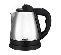 Comelec - WK 7316 tetera eléctrica 1,2 L 1200 W Negro, Acero inoxidable