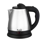 Comelec - WK 7316 tetera eléctrica 1,2 L 1200 W Negro, Acero inoxidable