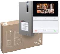 COMELIT PL8461V Kit Videocitófono Quadra E People Simplebus 2, Monitor 4.3