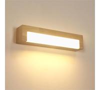 Comely Aplique de Pared Interior LED 18W Lámpara Pared de Madera 3000K