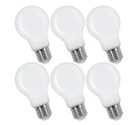 Comely Bombillas led E27 4W 3000K Lote de 6 lámparas de techo, lámparas y suspensiones compatibles de vidrio ópalo de luz cálida de ahorro de energía larga duradera Inicio