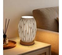 Comely Lámpara de Mesa Vintage, Lampara de Mesilla de Metal Negra, E27 Lampara de Mesita de Noche Retro para Dormitorio, Sala de Estudio, Sala de Estar, Habitación Infantil, 60W Máx.