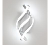 Comely Lámpara de Pared Interior LED, 22W Apliques Aluminio Moderno 2500LM para Dormitorio Salon Pasillo Escalera, Luz Blanca Fría 6500K