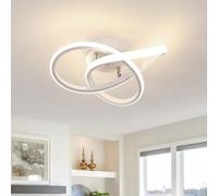 Comely Lámpara de Techo LED Moderna, 30W 3300LM Plafón LED Techo Blanco, Luz Natural 4500K Luz de Techo Para Cocina Salon Comedor Dormitorio Pasillo