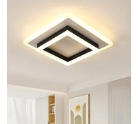 Comely Plafon Led Techo, 30W Moderna Lámpara de Techo LED, 3250LM Blanco Cálido 3000K Luz de Techo del Para Corredor Baño Cocina Sala de Estar Dormitorio Pasillo