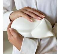 Comemori Urna funeraria de Gato durmiendo, Color Blanco