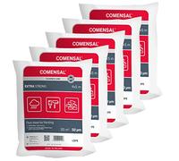 COMENSAL® Plástico Cubretodo Protector 4x5m x 5pcs - Plástico para Pintar 50 µm - Para Trabajos de pintura/Renovación - Super Fuerte - Made in EU - 4x5m