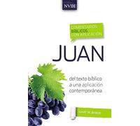 Comentario bíblico con aplicación NVI Juan: Del texto bíblico a una aplicación contemporánea (Comentarios Bíblicos Con Aplicación NVI)