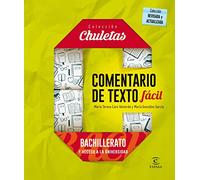 Comentario De Texto Fácil Para Bachillerato - 9788467046601 (CHULETAS)