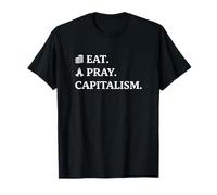 Comentario Social Comentario Comentario Eat Pray Capitalism Camiseta