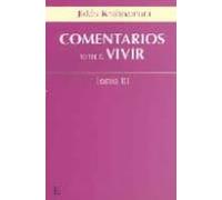 Comentarios Sobre El Vivir (t. Iii)