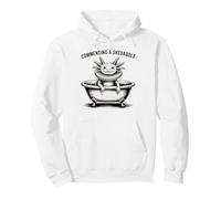 Comenzando Un Skedaddle Vintage Axolotl Bañera Sudadera con Capucha