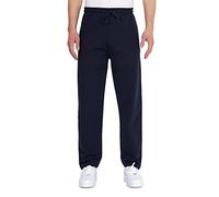 Comeor Pantalones de chándal para Hombre de algodón - Pantalones Deportivos para Hombre Jogger | Pantalones de Ocio para niños con Bolsillos con Cremallera, Azul Marino, XXXXL