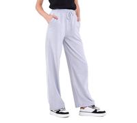 COMEOR Pantalones de chándal para mujer, pantalones largos de algodón, pantalones de chándal sueltos con cintura elástica y pierna recta