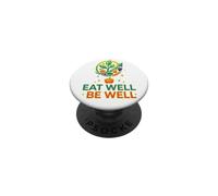 Comer Bien Estar Bien Salud Nutrición PopSockets PopGrip Adhesivo