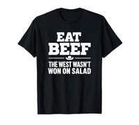 Comer Carne de Res El Oeste no se ganó en Ensalada Camiseta