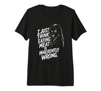 Comer Carne está Mal. Camiseta Premium