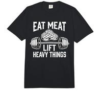 Comer Carne Levantar Cosas Pesadas Dieta Carnívoro Comfort Colors Adult Heavyweight T-Shirt