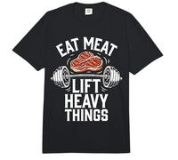 Comer Carne Levantar Cosas Pesadas Dieta Carnívoro Comfort Colors Adult Heavyweight T-Shirt