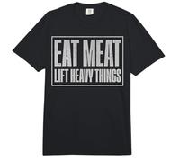 Comer Carne Levantar Cosas Pesadas Dieta Carnívoro Comfort Colors Adult Heavyweight T-Shirt