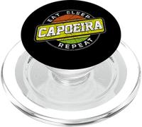 Comer Dormir Capoeira Repetir Danza Acrobacia Artes Marciales PopSockets PopGrip para MagSafe