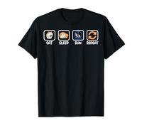 Comer, Dormir, Correr Y Repetir Camiseta